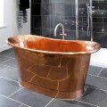 diseño baño independiente Peggy cobre brillante