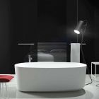 Bañera de diseño monobloque independiente producida en Italia, Dongo Viadurini