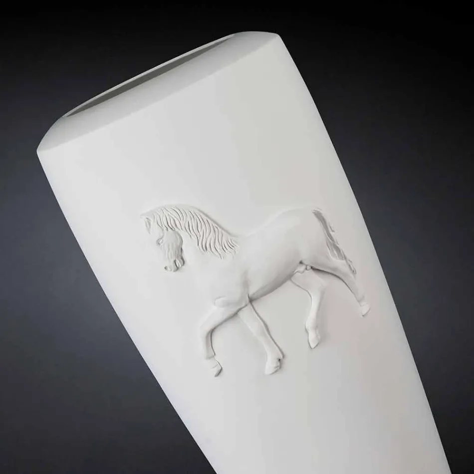 Jarrón 100% Made in Italy diseño contemporáneo Carlos Viadurini