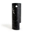 Jarrón con forma de cara de mármol satinado Made in Italy - Asahi Viadurini