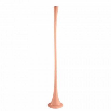 Jarrón alto de interior en vidrio coloreado de diseño moderno Made in Italy - Elviro Viadurini