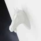 Jarrón alto de interior de cerámica blanca hecho a mano en Italia - Jacky Viadurini