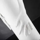 Jarrón alto de cerámica para interior hecho a mano en Italia - Monte Viadurini