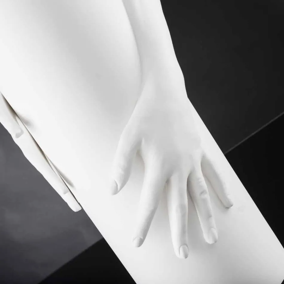 Jarrón alto de cerámica para interior hecho a mano en Italia - Monte Viadurini