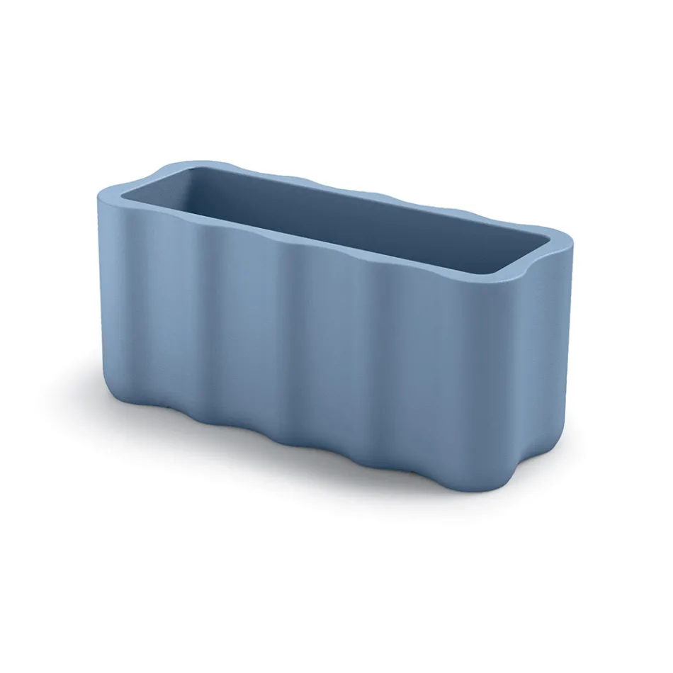 Jarrón de exterior en polietileno de colores Made in Italy - Messy Viadurini