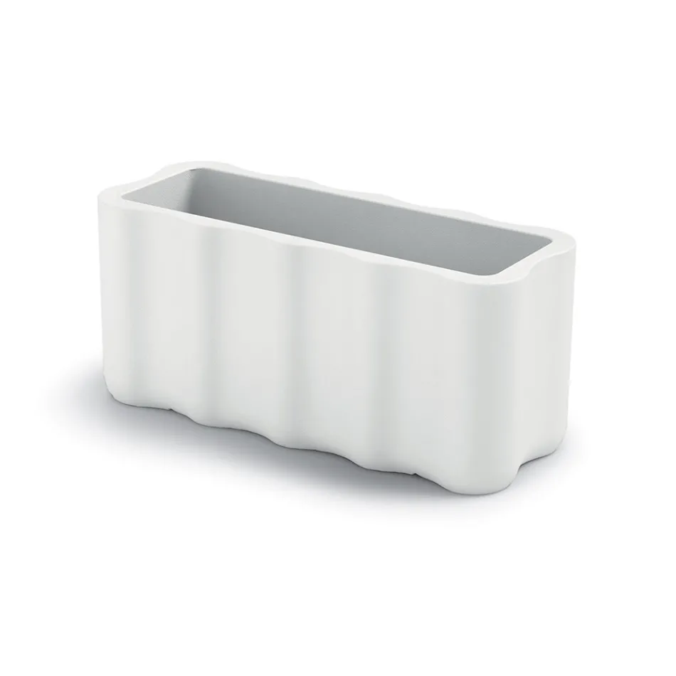 Jarrón de exterior en polietileno de colores Made in Italy - Messy Viadurini