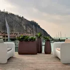 Jarrón para interior o exterior, jardinera de plástico 3 dimensiones - Pandora by Myyour Viadurini