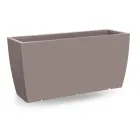 Florero Rectangular Exterior en Polietileno Made in Italy - Albarone Viadurini