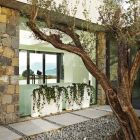 Jarrón decorativo en color Slide Bamboo de diseño moderno hecho en Italia. Viadurini