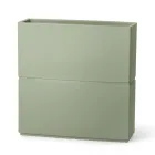 Jarrón decorativo de interior en polietileno 2 tamaños Made in Italy - Lambo Viadurini