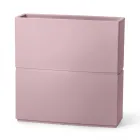 Jarrón decorativo de interior de polietileno 2 tamaños Made in Italy - Lambo Viadurini