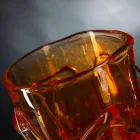 Jarrón decorativo de cristal soplado de Murano naranja Made in Italy - Mister Viadurini