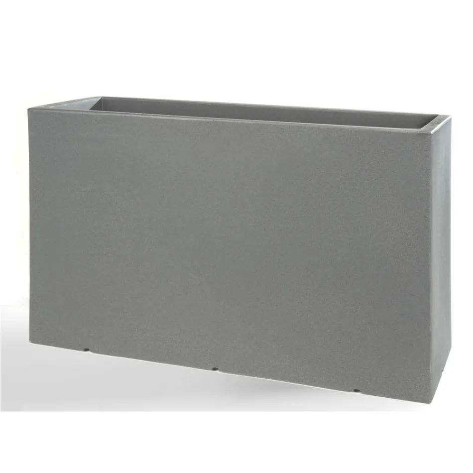 Maceta divisoria de jardín en polietileno coloreado Made in Italy - Maddison Viadurini