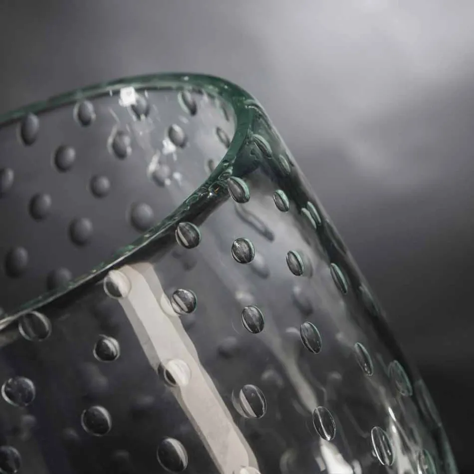 Jarrón de interior elegante en cristal de Murano hecho en Italia - Copernicus Viadurini