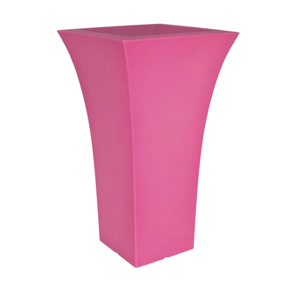 Maceta de jardín en polietileno coloreado Made in Italy - Tremont Viadurini