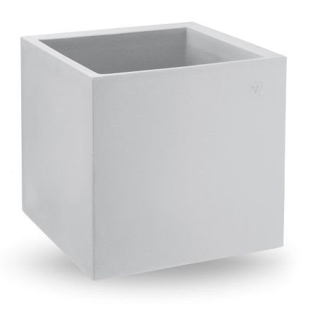 Florero en Polietileno Coloreado Forma Cúbica Made in Italy - Tonello Viadurini
