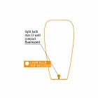 Jarrón para exteriores luminoso de diseño moderno en polietileno, 2 piezas - Skin by Myyour Viadurini