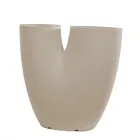 Jarrón de jardín de colores moderno en polietileno Made in Italy - Flowes Viadurini