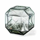 Jarrón de vidrio interior moderno hecho a mano en Italia - Águila Viadurini