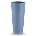 Florero redondo para exteriores en polietileno de colores Made in Italy - Nippon Viadurini