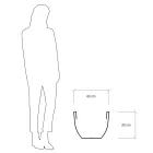 Florero Fluorescente para Interior o Exterior 3 Dimensiones Made in Italy - Fluos Viadurini