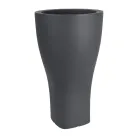 Maceta de jardín redonda de colores en polietileno Made in Italy - Tremont Viadurini