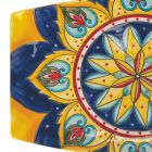 Bandeja Redonda de Diseño Rectangular en Decoraciones Color Dolomita - Cabria Viadurini