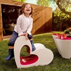 Vondom Agatha sillón de diseño moderno en polietileno coloreado Viadurini