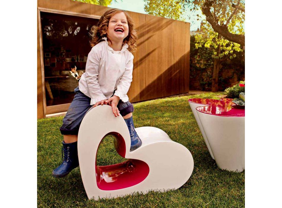 Vondom Agatha sillón de diseño moderno en polietileno coloreado Viadurini