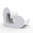 Vondom Agatha sillón de diseño moderno en polietileno coloreado Viadurini