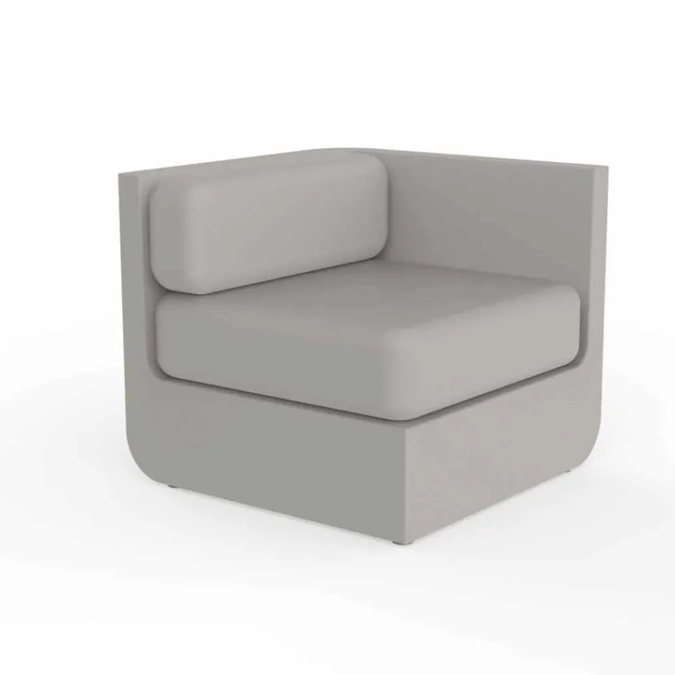 Vondom Ulm composition taupe design garden lounge Viadurini