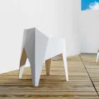 Vondom Voxel silla de jardín colorida con un diseño moderno Viadurini
