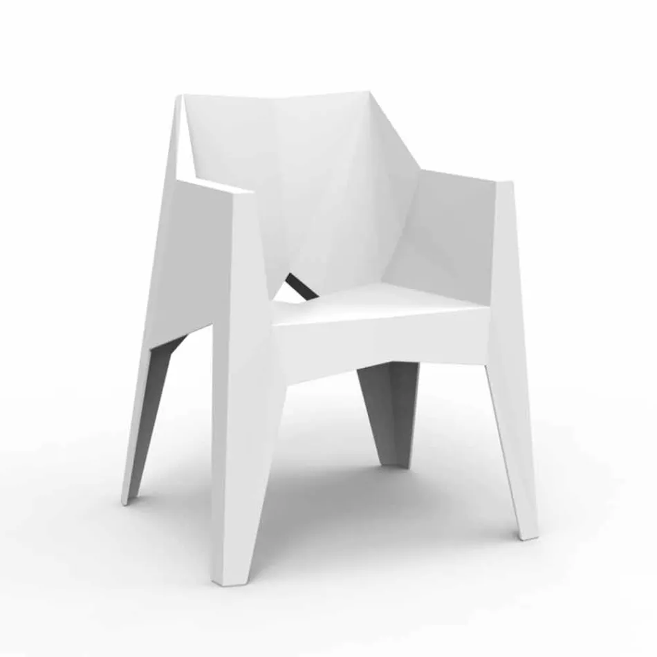 Vondom Voxel silla de jardín colorida con un diseño moderno Viadurini